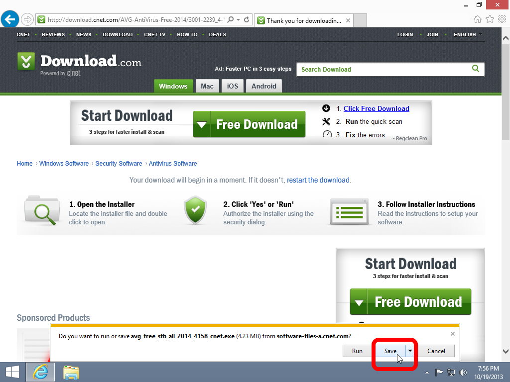 How To Download Avg Free