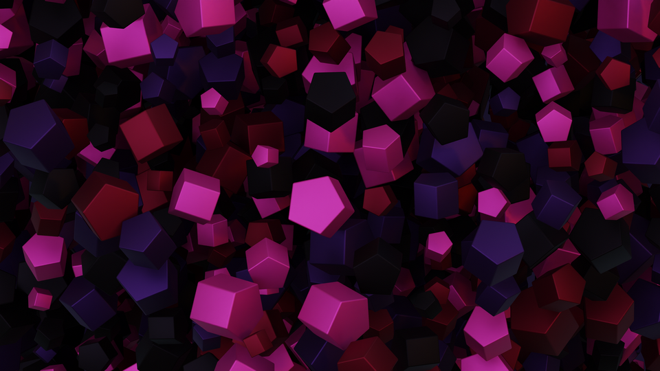 Preview 0313 Prism Grape Purple Palette Free CC0 WordPress 3D Shapes Background 3840x2160 PNG