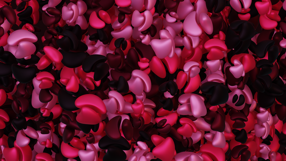 Preview 0371 T V Stones Burgundy Rose Palette Free CC0 WordPress 3D Shapes Background 3840x2160 PNG