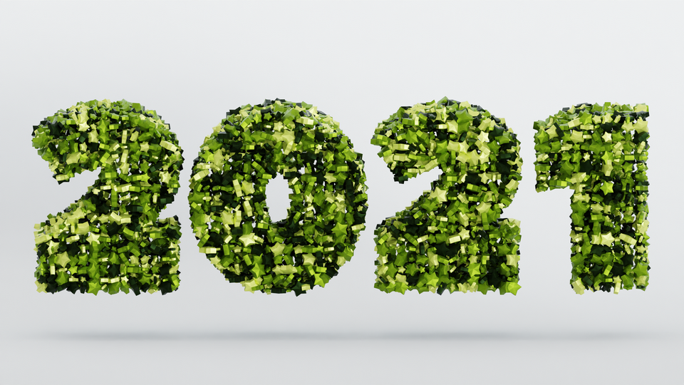 Preview 0424 2021 New Year Dark Lime Palette Free CC0 WordPress 3D Shapes Background 3840x2160 PNG