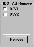 ID3 TAG Remove Panel