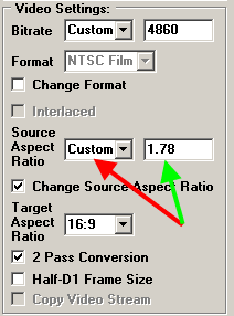 Custom Source Aspect Ratio
